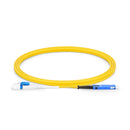 SN-LC UPC Flat Clip Uniboot Duplex OS2 Single Mode PVC (OFNR) 2.0mm Fiber Optic Patch Cable, for 200/400G