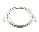 Cat6a Snagless Shielded (SFTP) PVC CMX Ethernet Network Patch Cable.White