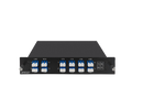 8CH with Monitor and Expansion Port, LC/UPC, Dual Fiber, Low Insertion Loss CWDM Mux Demux, FMU Series Plug-in Module