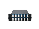 FHD MTP®-24 Cassette, 24 Fibers OS2 Single Mode,  MTP® to 12x LC Duplex (Blue), 0.35dB max