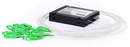 1x4 PLC Fiber Splitter, Splice/Pigtailed ABS Module, 900μm, SC/APC