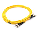 ST UPC to ST UPC Duplex OS2 Single Mode 2.0mm Fiber Optic Patch Cable