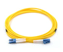 LC UPC to LC UPC Duplex OS2 Single Mode 2.0mm Fiber Optic Patch Cable