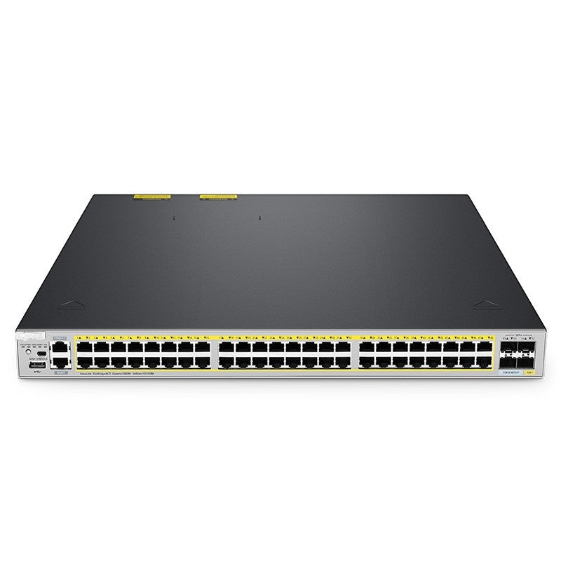 S5810-48TS-P Compatible, 48-Port Gigabit Ethernet L3 PoE+ Switch, 48 x PoE+ Ports @740W, with 4 x 10Gb SFP+ Uplinks, Broadcom Chip