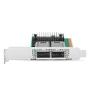 NVIDIA Mellanox MCX516A-CCAT ConnectX®-5 EN Network Interface Card, 100GbE Dual-Port QSFP28, PCIe3.0 x 16, Tall&Short Bracket