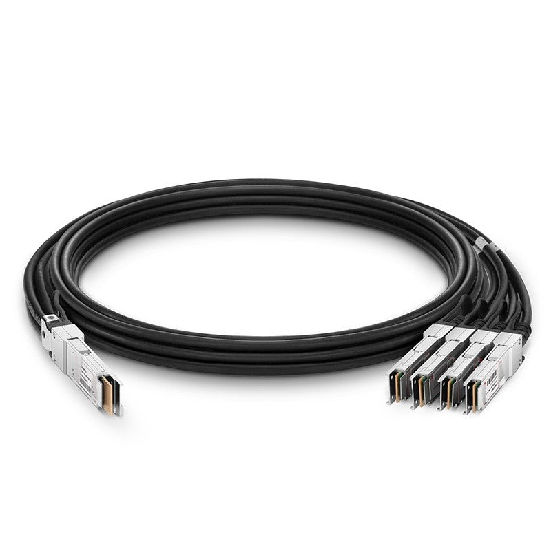 1m (3ft) NVIDIA InfiniBand MCP7Y50-N001 Compatible OSFP 800G to OSFP 4x200G Passive Direct Attach Copper Breakout Cable