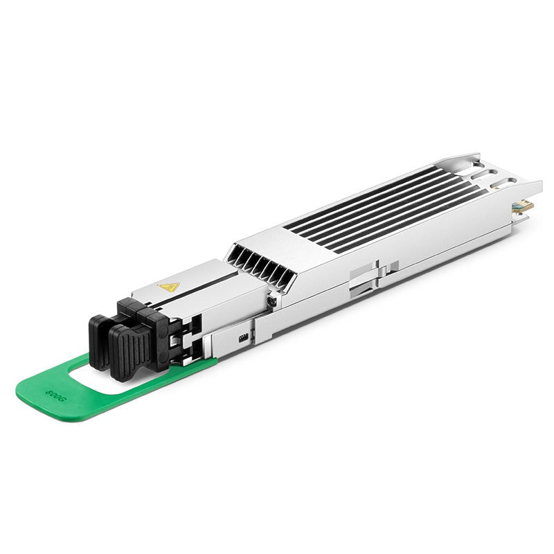 NVIDIA InfiniBand MMS4X50-NM Compatible 800Gbps Twin-port OSFP 2xFR4, 2x400Gb/s Single Mode, 2km, Two LC Duplex,Finned Top
