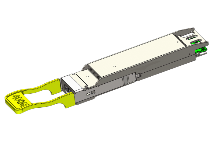 OSFP56 400GBASE-DR4 Finned Top PAM4 1310nm 500m DOM MPO-12/APC SMF Optical Transceiver Module, Support 4 x 100G-DR