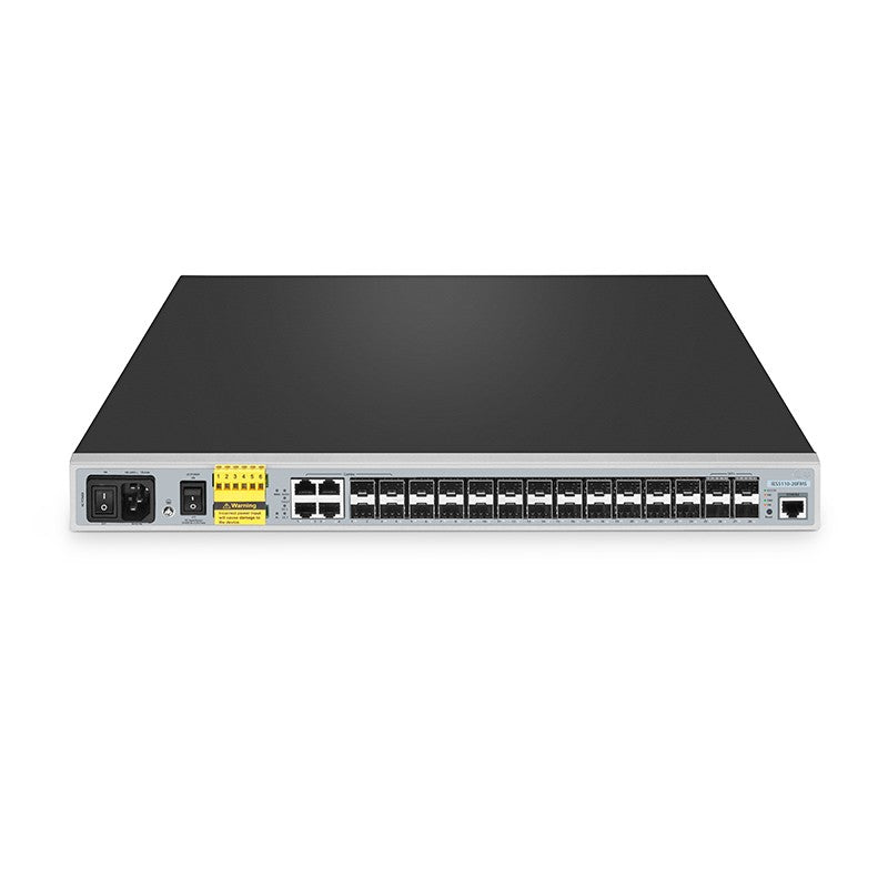 IES5110-20FMS, 20-Port Ethernet L3 Managed Industrial Switch, 10 x 1Gb SFP, 10 x 1/2.5Gb SFP, with 4 x Gigabit RJ45/SFP Combo, 4 x 10Gb SFP+ Uplinks, -40 to 75°C Operating Temperature