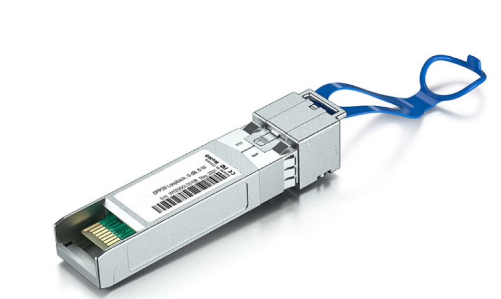 Customized 10G SFP+ Passive Loopback Testing Module – OpticsWave
