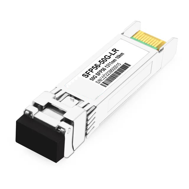 SFP56-50G-LRI 50G SFP56 LR 1311nm PAM4 Duplex LC SMF 10km DDM Optical Transceiver Module