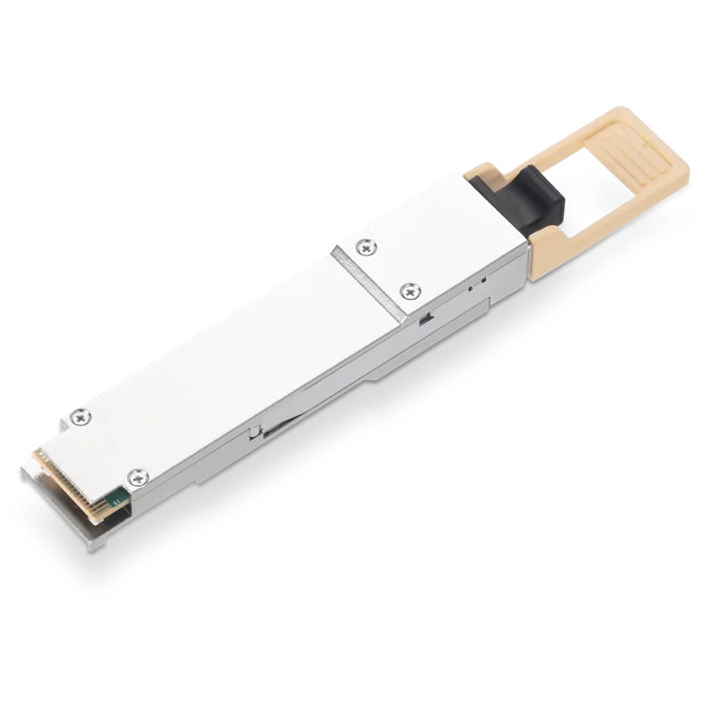 MMA1Z00-NS400 Compatible 400G  Single-port, QSFP112 Multimode SR4 50M, Single MPO-12/APC 850nm