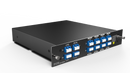 8 Channels DWDM Mux Demux, 100GHz C53-C60, with Monitor, Expansion and 1310nm Port, 2.4dB Typical IL, LC/UPC, Dual Fiber, FMU Plug-in Module, CWDM/DWDM Hybrid Solution
