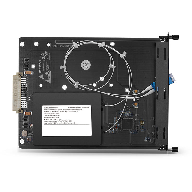 FMT17BA-51EDFA, 17dB Gain Extended C-Band DWDM EDFA Booster Amplifier, 20dBm