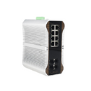 8-Port Gigabit Ethernet L3 Managed Industrial PoE+ Switch, 8 x PoE+ Ports @240W, 4x1/2.5/10Gb SFP+,  -40 to 75°C Operating Temperature, FS IES3100-8TF-P Equivalent