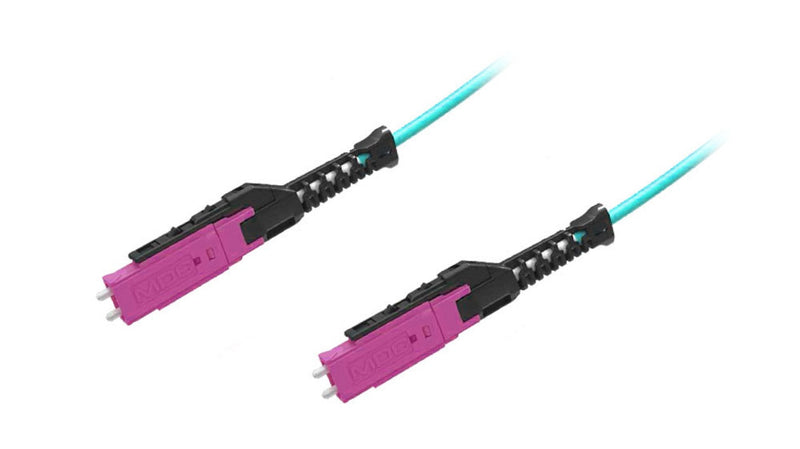 MDC-MDC Uniboot, UPC, Multimode 50/125 Micron OM4 2.0mm PVC/LSZH Fiber Patch Cable