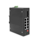 8-Port Gigabit Ethernet L2+ Managed Industrial PoE+ Switch, 8 x PoE+ Ports @240W, with 2 x 1Gb SFP, -40 to 75°C Operating Temperature,  FS IES3110-8TFP-R Equivalent