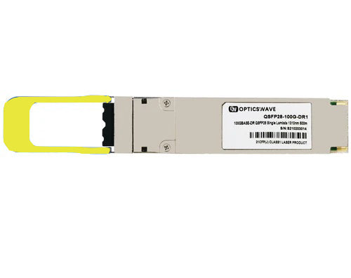 100GBASE-DR1 QSFP28 Single Lambda 1310nm 500m DOM LC SMF Optical Transceiver Module