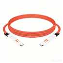 800G Twin-port 2x400G OSFP to 2x400G OSFP InfiniBand NDR Active Copper Cable, Flat top on one end and Finned top on other