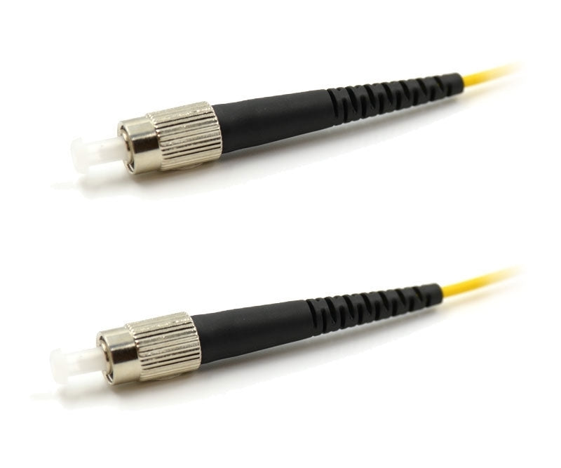 FC UPC to FC UPC Simplex OS2 Single Mode PVC (OFNR) 2.0mm Fiber Optic Patch Cable