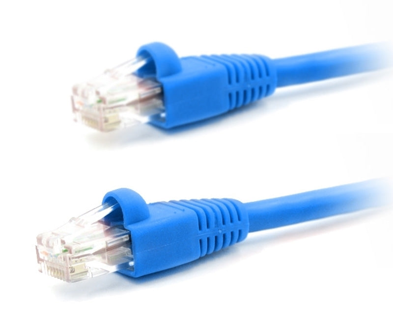 Cat7 Snagless Shielded (SFTP) PVC CM Ethernet Network Patch Cable, Blue