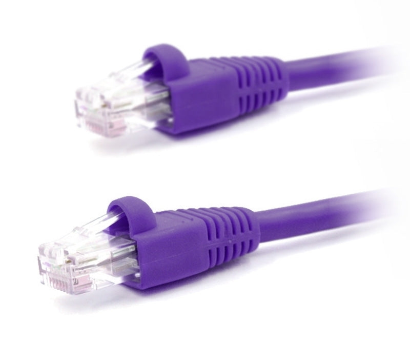 Cat6 Snagless Unshielded (UTP) PVC CM Ethernet Network Patch Cable, Purple