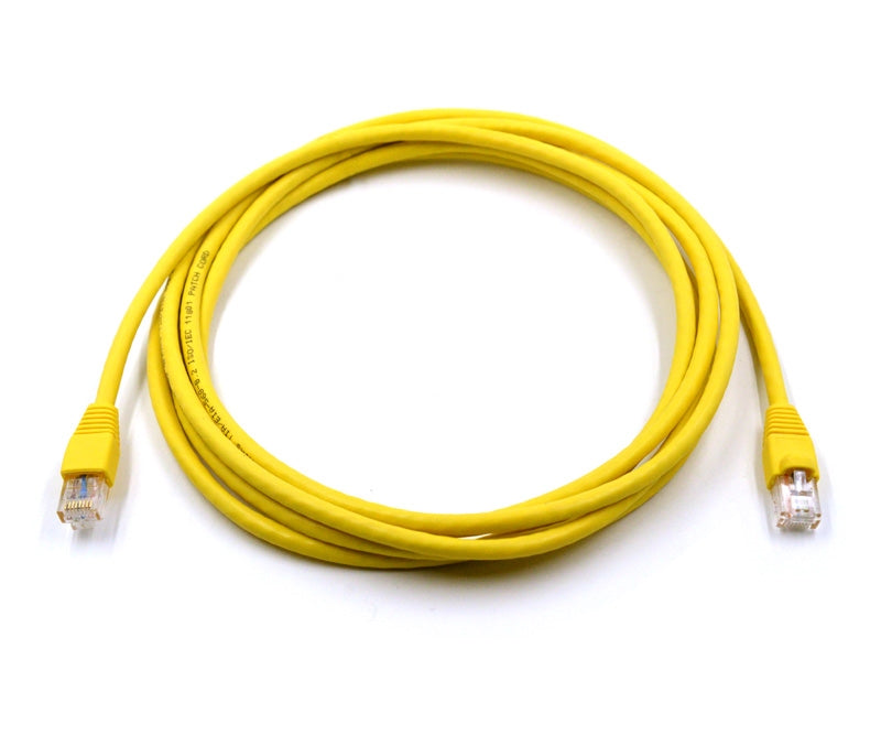 Cat6 Snagless Unshielded (UTP) PVC CM Ethernet Network Patch Cable, Yellow