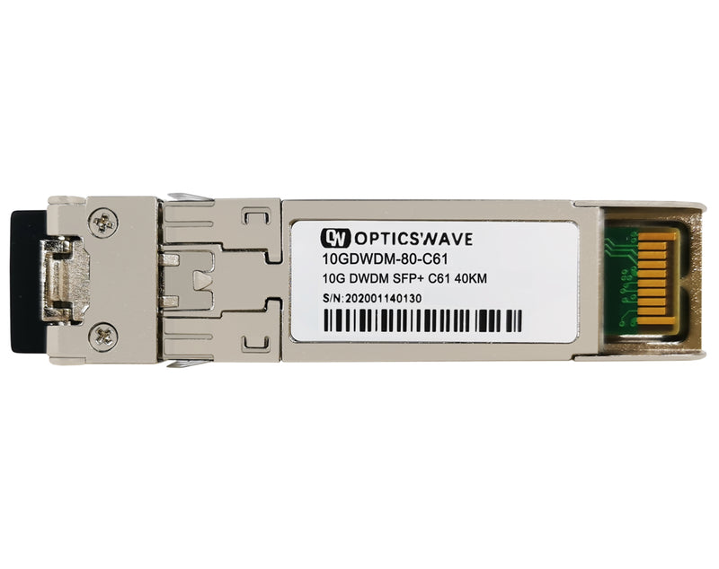 10G DWDM SFP+  C17-C61 40km Industrial DOM LC SMF Transceiver Module