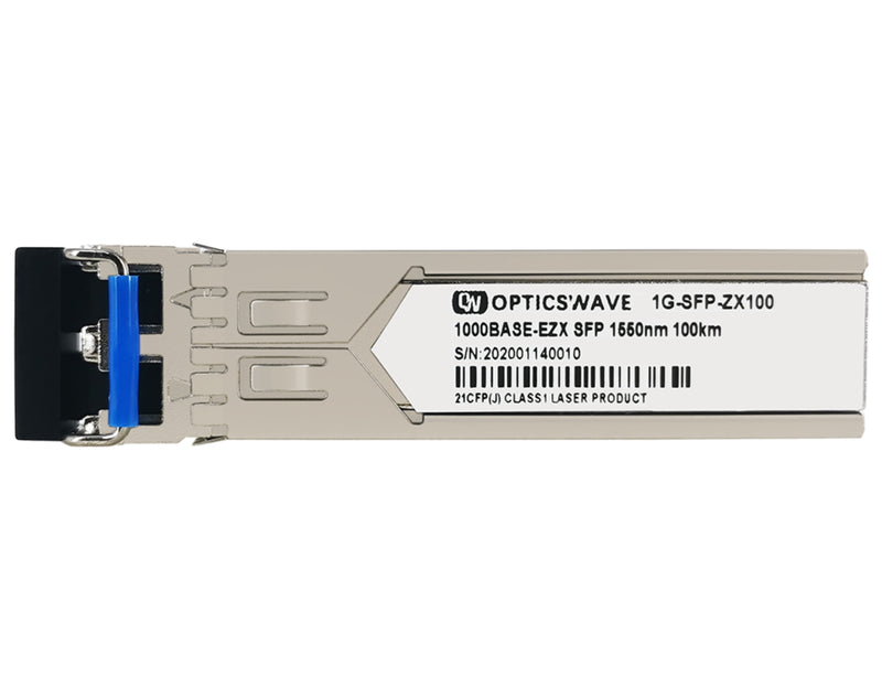 1000BASE-EZX SFP 1550nm 100km DOM LC SMF Transceiver Module