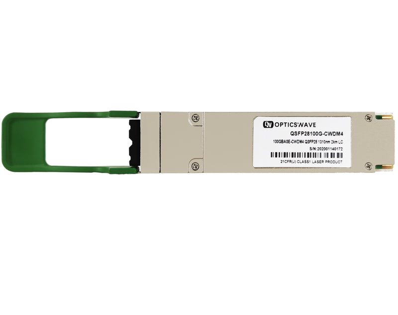 100GBASE-CWDM4 QSFP28 1310nm 2km DOM Optical Transceiver Module