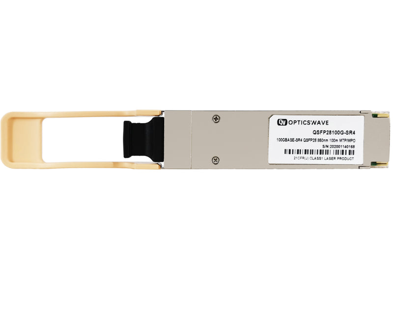 100GBASE-SR4 QSFP28 850nm 100m DOM Optical Transceiver Module, MMF MPO