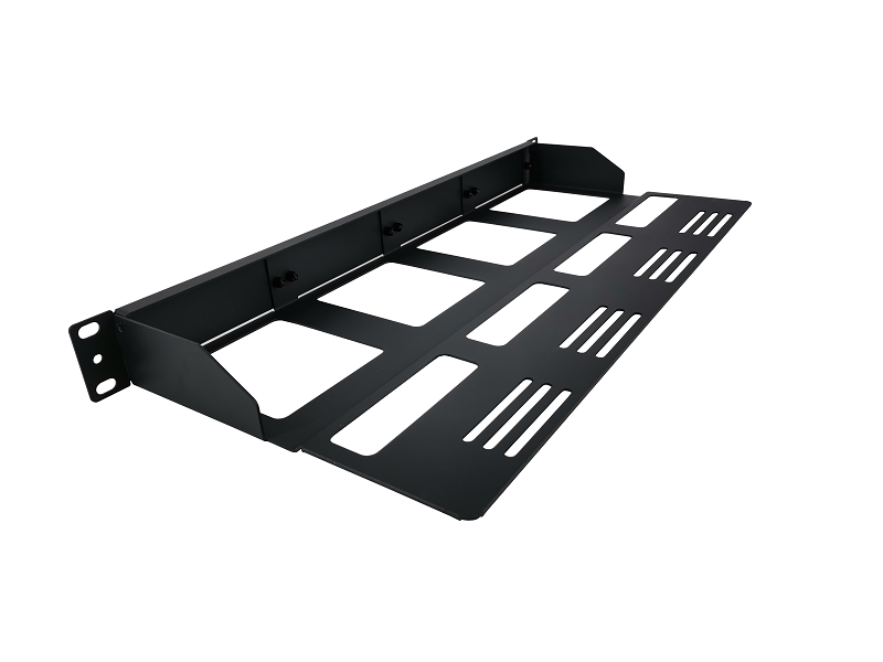 FHD High Density 1U Rack Mount Modular Enclosure Unloaded, Rear Cable