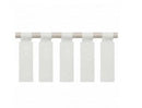 A4 Size 3.31in.Lx1.02in.W P Type Adhesive Label Paper-300pcs/10 Sheets, White