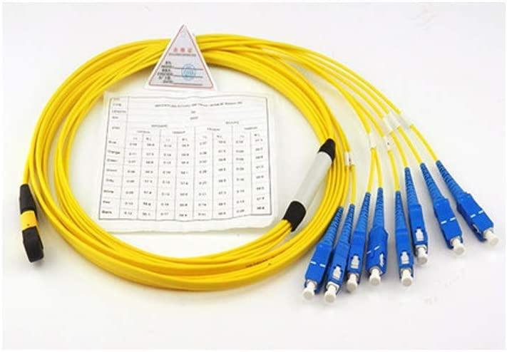 MPO-SC Fanout Single Mode MPO Fiber Breakout 3 Meters MPO Fanout Patch Cable