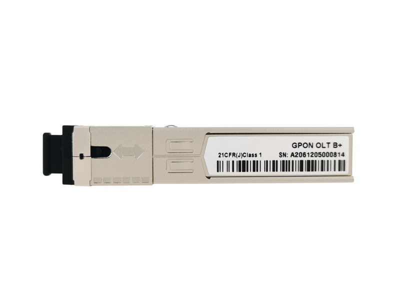 XGSPON ONU, SFP+, 20km, Tx 1270nm 9.953G, Rx 1577nm  9.953G, SC/APC, -40 to -85°C