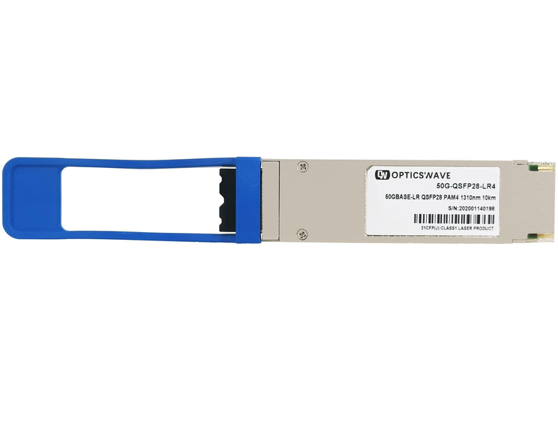 50GBASE-LR QSFP28 PAM4 1310nm 10km DOM LC SMF Transceiver Module