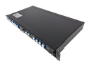 8CH with Monitor and Expansion Port, LC/UPC, Dual Fiber, Low Insertion Loss CWDM Mux Demux, FMU Series Plug-in Module