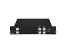 4CH 100GHz, Dual Fiber  with Monitor, Expansion and 1310nm Port, LC/UPC, DWDM Mux Demux, FMU Plug-in Module