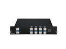 Single Fiber 4CH 100GHz C21-C27/C22-C28,with Expansion Port,LC/UPC,DWDM Mux Demux, FMU Series Plug-in Module