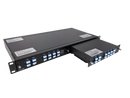 8CH with Monitor and Expansion Port, LC/UPC, Dual Fiber, Low Insertion Loss CWDM Mux Demux, FMU Series Plug-in Module