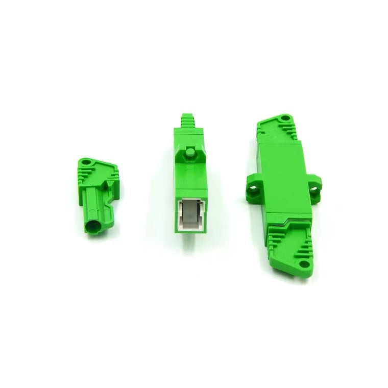 Lsh Type Connector E2000/LSH Simplex Single Mode Plastic Fiber Optic Adapter/Coupler with