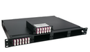 FHD High Density 1U Rack Mount Enclosure Unloaded, Tool-less Removable Top Cover, Holds up to 4 x FHD Cassettes or Panels, 144 Fibers (LC), FHD-1UFMT-N