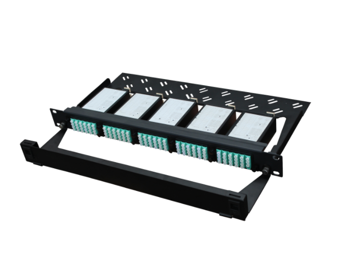 FUD Ultra High Density 1U Rack Mount Enclosure Unloaded, Holds up to 5x HD5C Cassettes or Panels