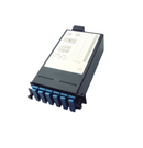 FUD MTP®-8 Cassette, 8 Fibers OS2 Single Mode, MTP® to 4x LC Duplex (Blue), 0.35dB max
