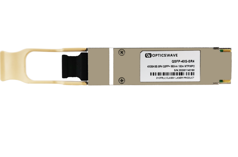 40GBASE-SR4 QSFP+ 850nm 150m DOM MTP/MPO MMF Optical Transceiver Module