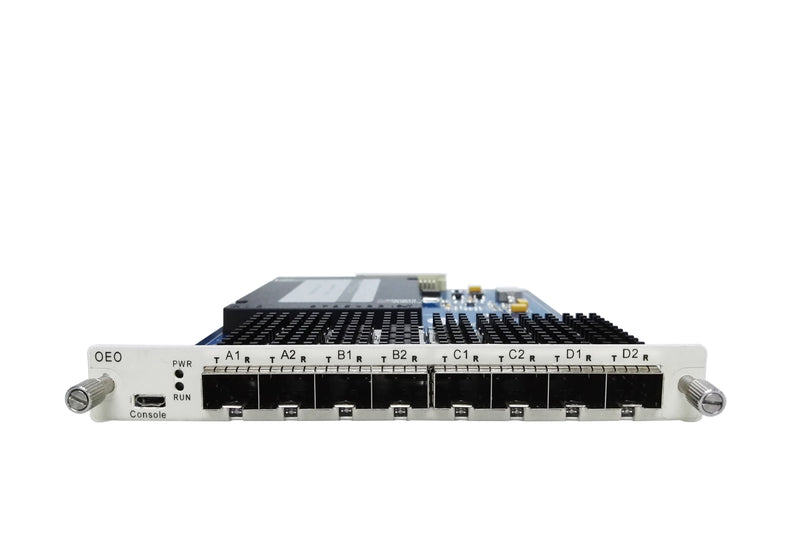 OTN5000-25GOEO, 4 Channels 25G WDM Transponder (Converter), 8 SFP28/SFP+ Slots