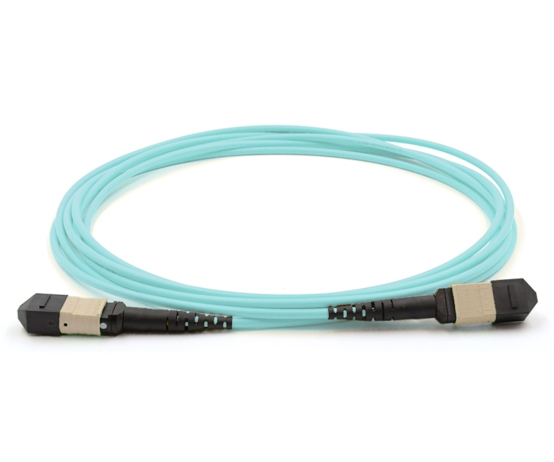 MTP-24 Female 24 Fibers OFNP/LSZH, OM3 50/125 Multimode Elite Trunk Cable