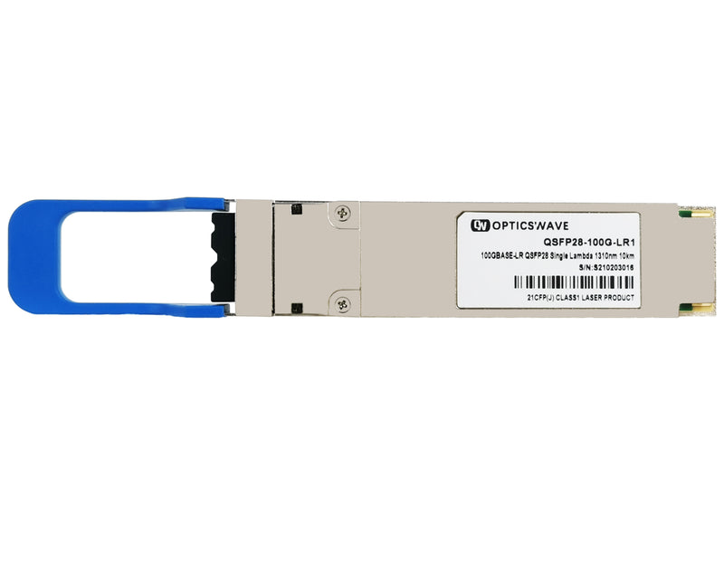 100GBASE-LR1 QSFP28 Single Lambda 1310nm 10km DOM LC SMF Optical Transceiver Module