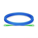 SC APC to SC APC Simplex OS2 Single Mode Armored PVC (OFNR) 3.0mm Fiber Optic Patch Cable