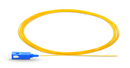 SC UPC Simplex OS2 Single Mode PVC (OFNR) 0.9mm Fiber Optic Pigtail